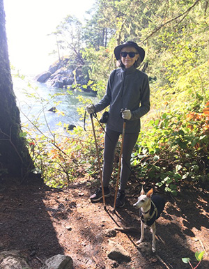 Dianne Radcliffe at hiking