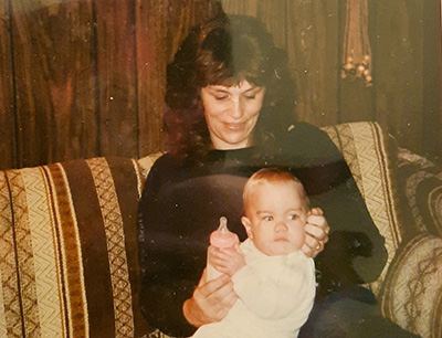 Colleen Barber and her mother, Pam Barber