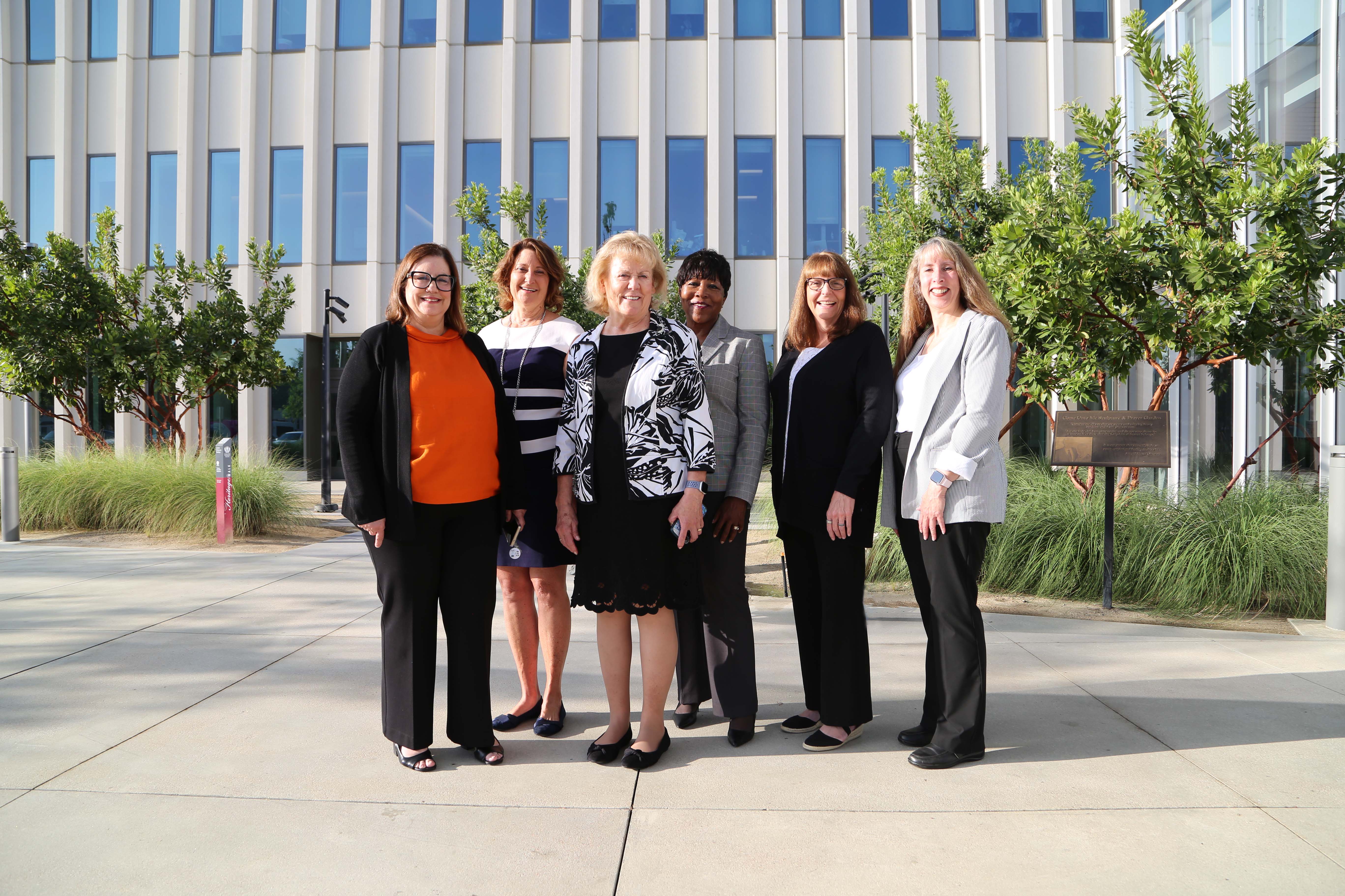 six members of the team from LLU Medical Center