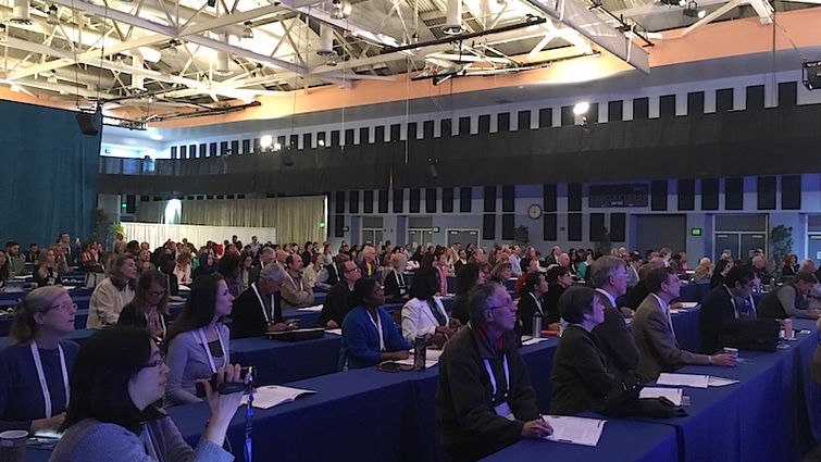 Hundreds of people gathered at Loma Linda University Health's Drayson Center for Healthy People in Healthy Communities, Thursday, March 2.
