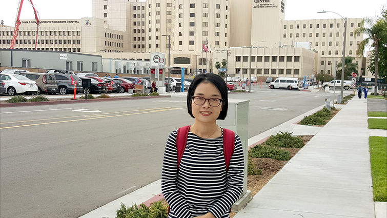Nancy Wu came from China to study Child Life at the School of Behavioral Health
