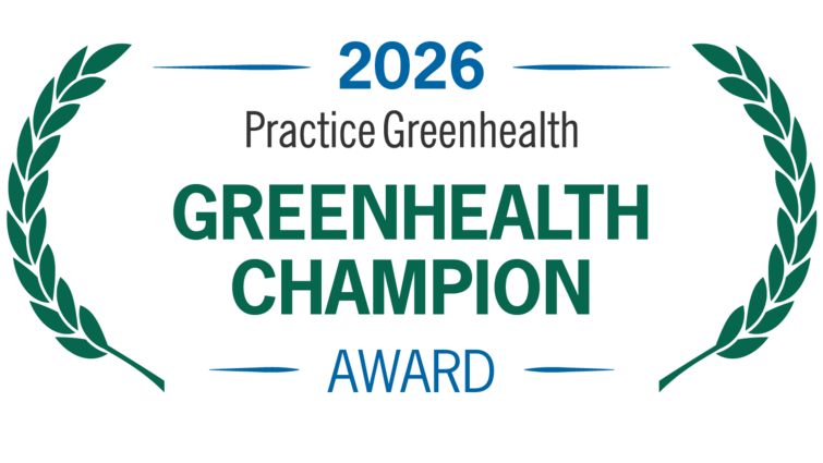 Greenhealth Champion awarded to LLUH