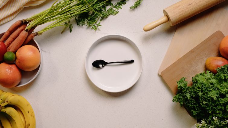 Photo of dish surrounded by vegetables