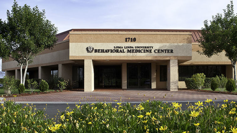 Front exterior of LLU Behavioral Medicine Center