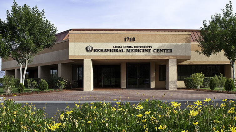 Front exterior of LLU Behavioral Medicine Center