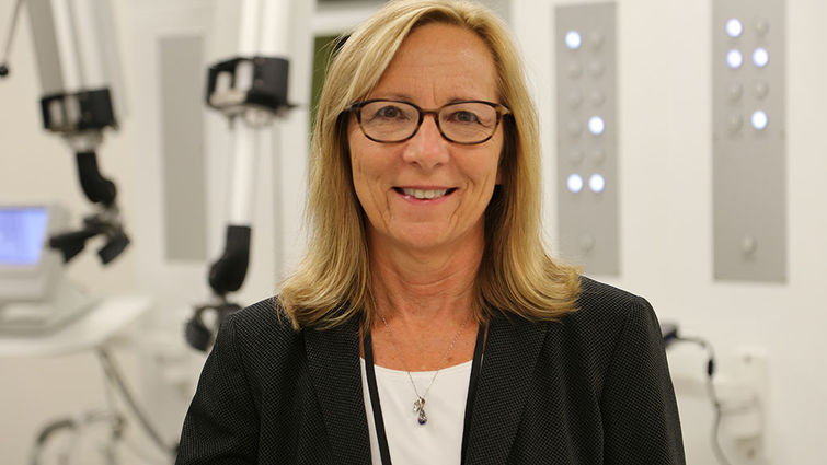 Barbara Holshouser, PhD, is the director of the new Center for Imaging Research that recently opened on the campus of Loma Linda University Health.