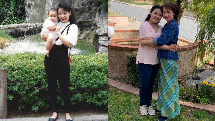 Bonded at birth, Brittany Chow (left), grew even closer with her mother, Elizabeth (right), when she donated a kidney to her. 