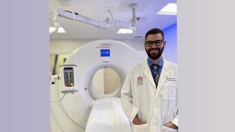 Eric Peters, MD, and fellow radiologists at LLU Cancer Center perform PSMA PET scans for prostate cancer patients and are also offering a new PSMA therapy.