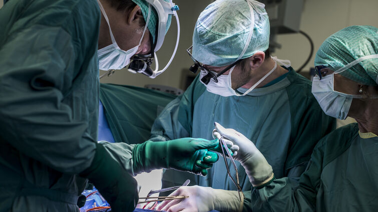 surgery stock image