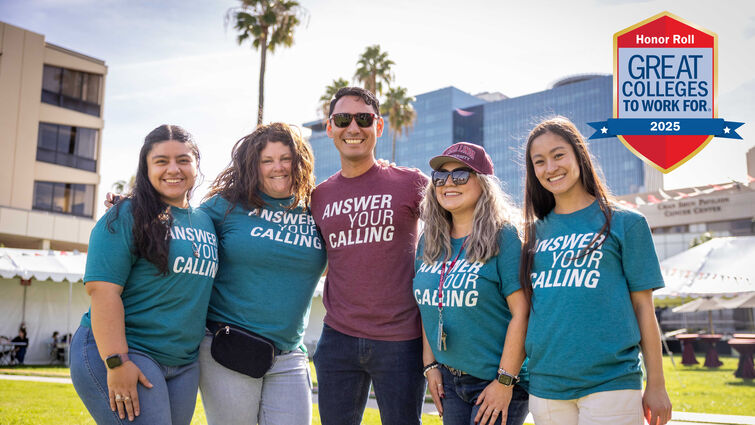 Loma Linda University named a Great College to Work For.