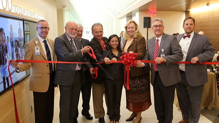 It's not every day that a Grand Hallway gets to make a grand entrance, but that's what happened on Tuesday, December 6, at Loma Linda University Health.