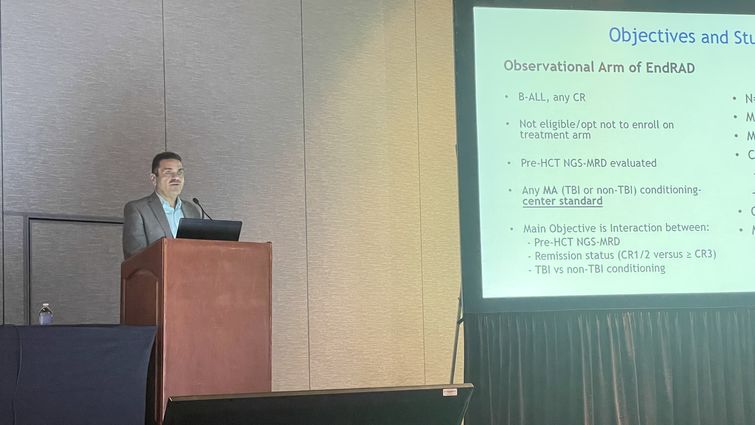 Hisham Abdel-Azim, MD, MS, chief of the division of transplant and cellular therapy at LLU Cancer Center presents study findings at the Transplantation & Cellular Therapy Meetings of ASTCT and CIBMTR. 