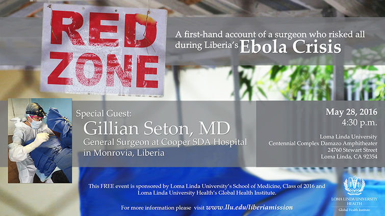 LLU School of Medicine class of 2016 presents a special event with commencement speaker, Gillian Seton.