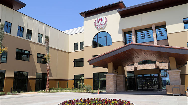 Loma Linda University Health – San Bernardino integrates San Manuel Gateway College, Social Action Community Health System, and a vegetarian restaurant into a new campus located in the poorest city of its size in California.