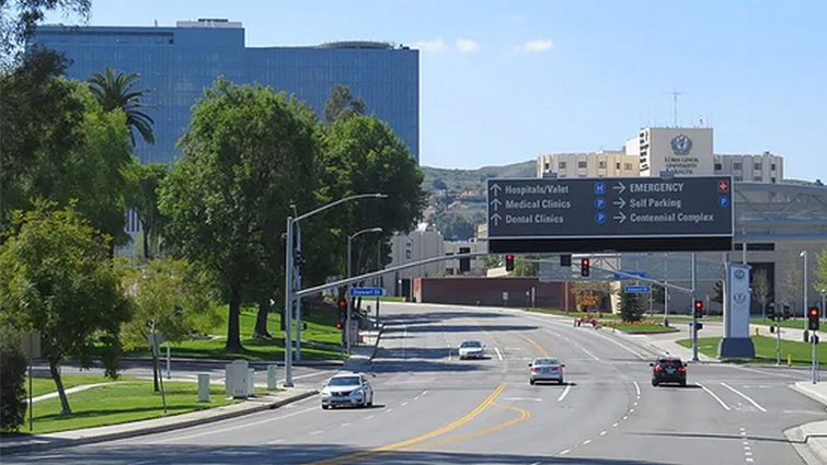 New Loma Linda University Health signage system