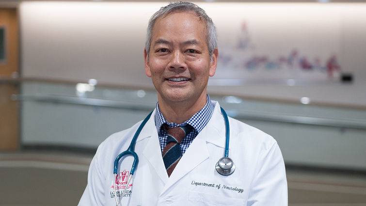 Bryan Tsao, MD, chair of the department of neurology and director of the electrodiagnostic laboratory at Loma Linda University Health. photo of Bryan Tsao, MD