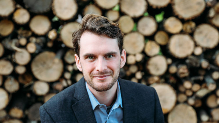 White male medical student smiling