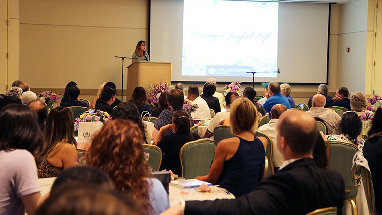 Judy Chatigny, MSN, executive director, Loma Linda University Cancer Center, welcomed participants and emceed the event.
