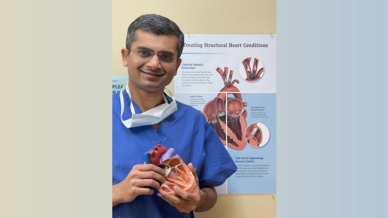 Harit Desai, MD, the associate director for the cardiac catheterization lab and structural heart intervention program at LLUMC – Murrieta