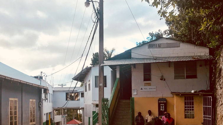 One of the hospitals in Haiti, where LLU School of Nursing researchers traveled to conduct their recently published research.