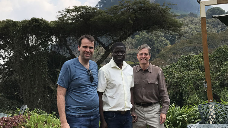 Travis Losey, MD, Patrick Kamalo, MBBS, MMED, and Warren Boling, MD.