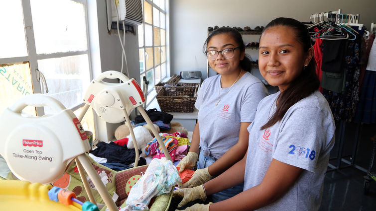 Summer Gateway service day clothes bank