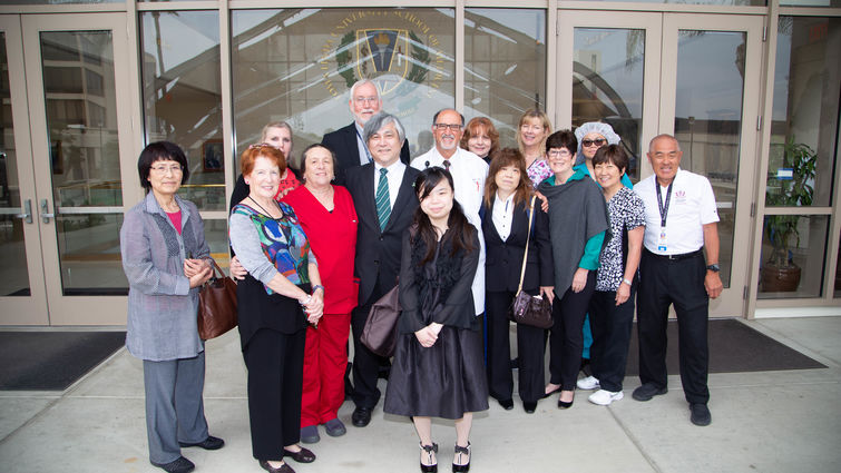 Group of people standing