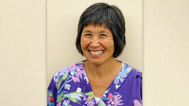 Kathy Beck says convenience is the best feature of the Grow Together employee giving program that allows her to donate to the Vision 2020 campaign through payroll deductions. Beck is the lead clinical lab scientist in the histocompatibility lab. Kathy Beck