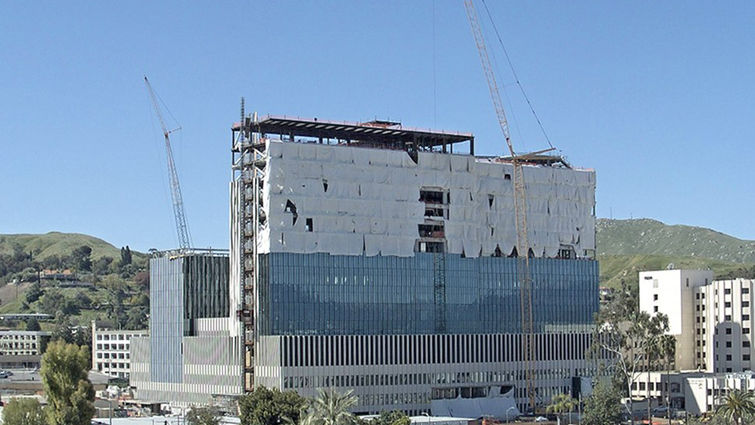 Tarps cover building framework Tarps cover building framework