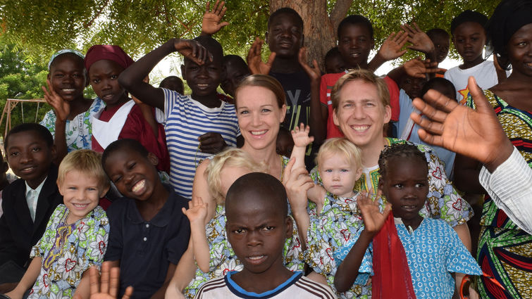 Drs. Olen and Danae Netteburg serve in rural Chad.