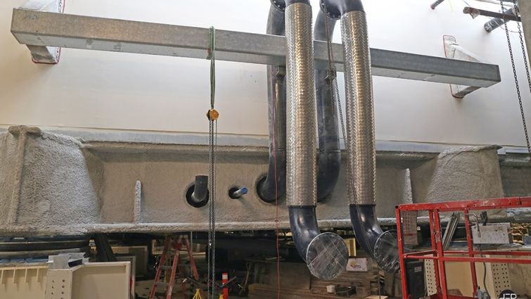 Flexible pipes add to safety