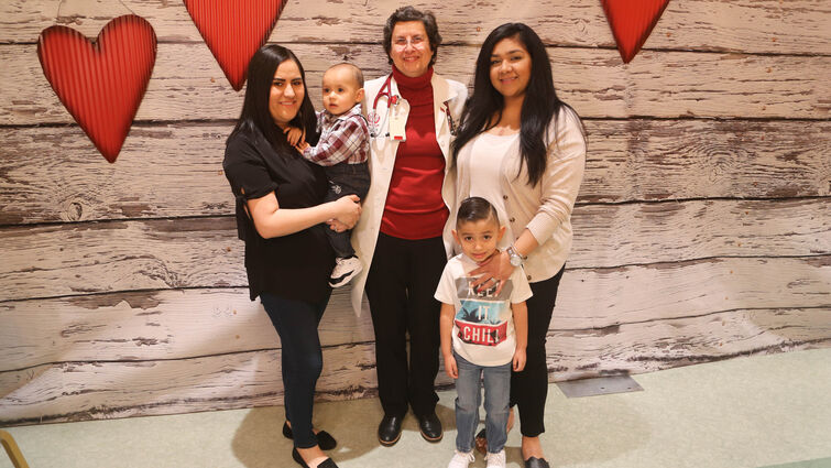Physician and the new mothers reunite and share their story