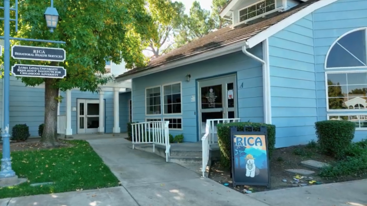 Blue RICA building exterior