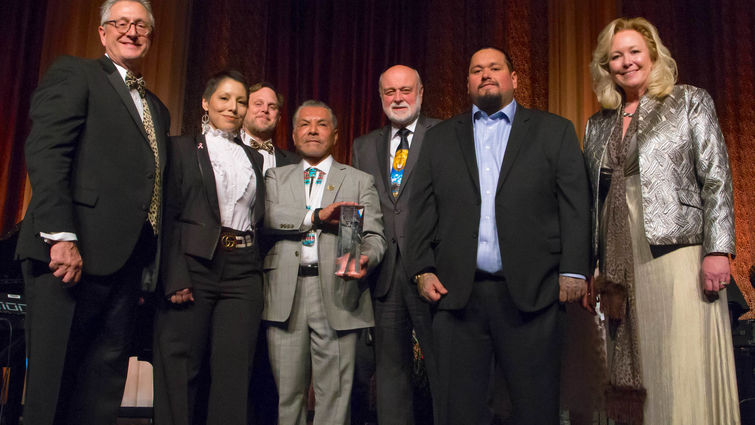 Discover Lifetime Achievement Award The San Manuel Band of Mission Indians was honored with the Discover Lifetime Achievement Award at the 26th annual Foundation Gala.
