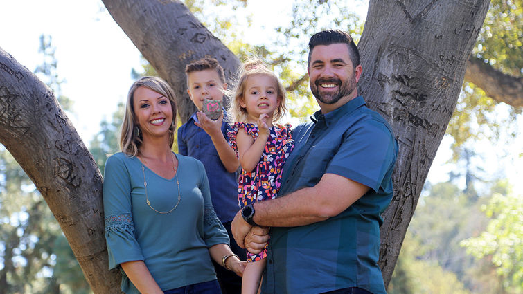 The Dave Burton family will be guests of honor at the 4th annual Family Fitness Fun 5K and Expo on Sunday, April 8. Burton Family