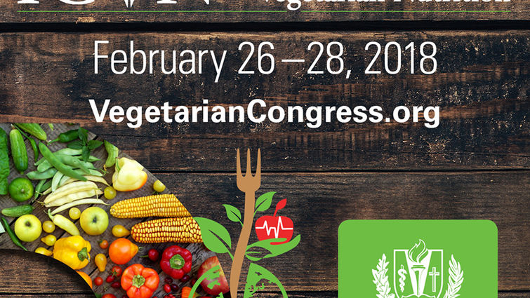 Digital Flyer for 7th International Congress on Vegetarian Nutrition