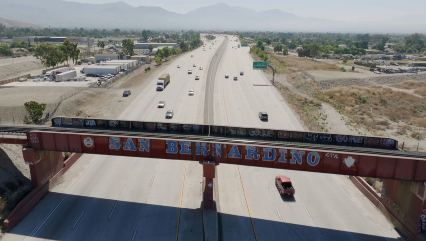 San Bernardino drone