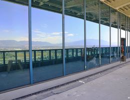 Conference Center glass walls