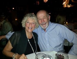Bobby and Susie Oller dining out. Bobby and Susie Oller dining out.