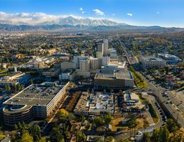 aerial view of LLUH campus