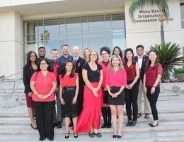 LLUH HIV team wearing red