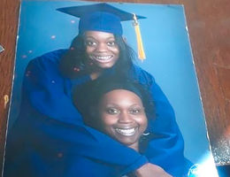 Janeé Hines was diagnosed with heart failure after giving birth to her daughter, Da’Auna Raneé Jackson, nearly 20 years ago. Today, both mother and daughter are thriving, and celebrated Da’Auna’s high school graduation last year. Da’Auna Raneé Jackson with her mother, Janeé Hines