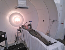 Dianne Radcliffe underwent proton beam therapy at LLUH to overcome esophageal cancer.