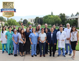 - [ ] The pulmonology and lung surgery teams smile while being recognized for their national ranking