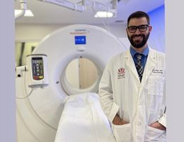 Eric Peters, MD, and fellow radiologists at LLU Cancer Center perform PSMA PET scans for prostate cancer patients and are also offering a new PSMA therapy.