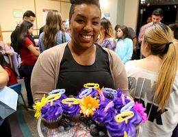 Smiles, gifts, and goodies galore at a baby shower hosted by the March of Dimes and American Medical Response.