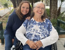 Bricey Leathers (left) and her mother, Melinda Sammons (right)