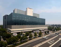 Photo of Loma Linda University Health in the skyline