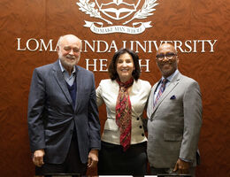 three university representatives