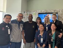 Ronney Hester said the care team at LLU Cancer Center was integral to the success of his autologous stem cell transplant process and recovery.